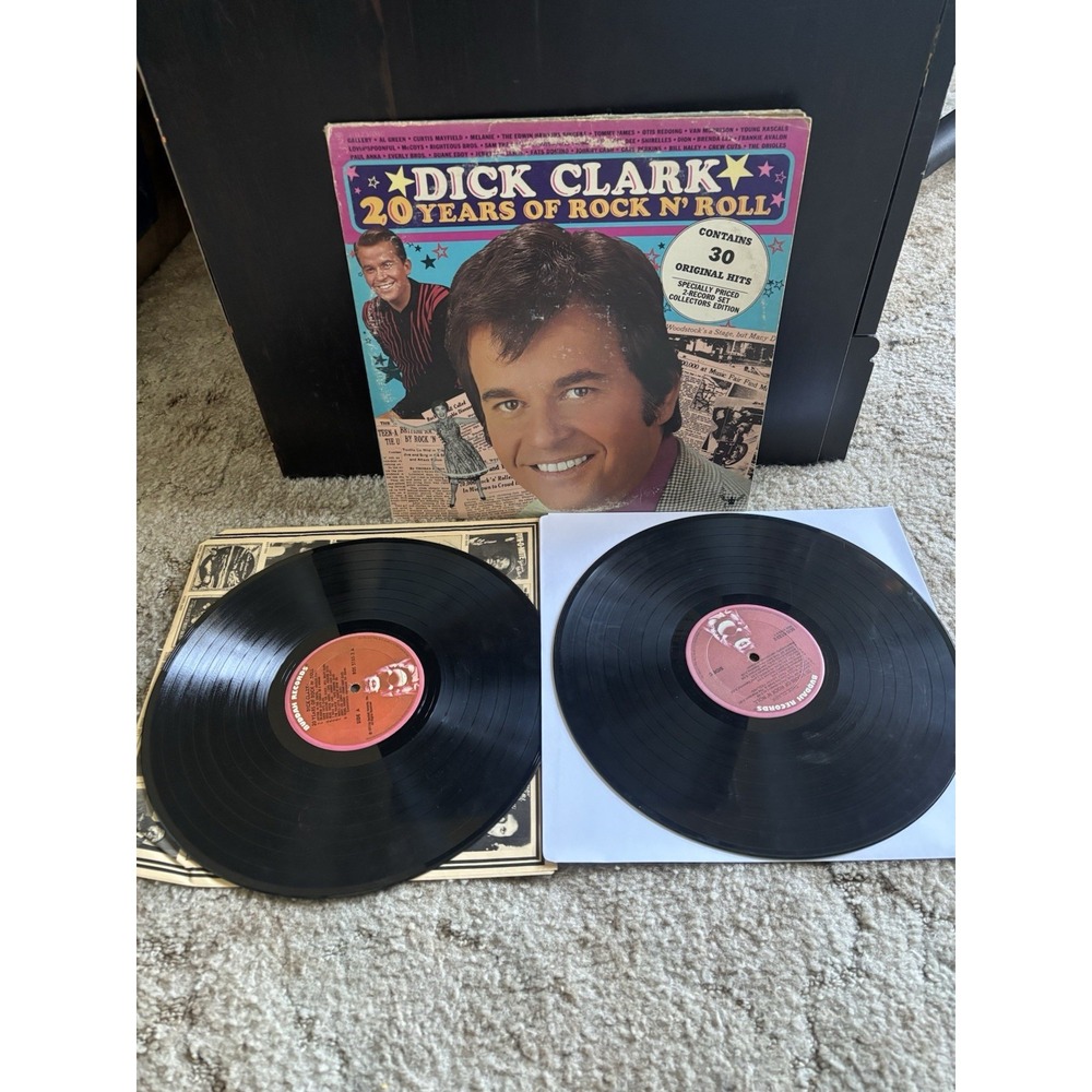 Dick Clark 20 Years Of Rock N' Roll 2 LP Vinyl Buddah BDS 5133-2
